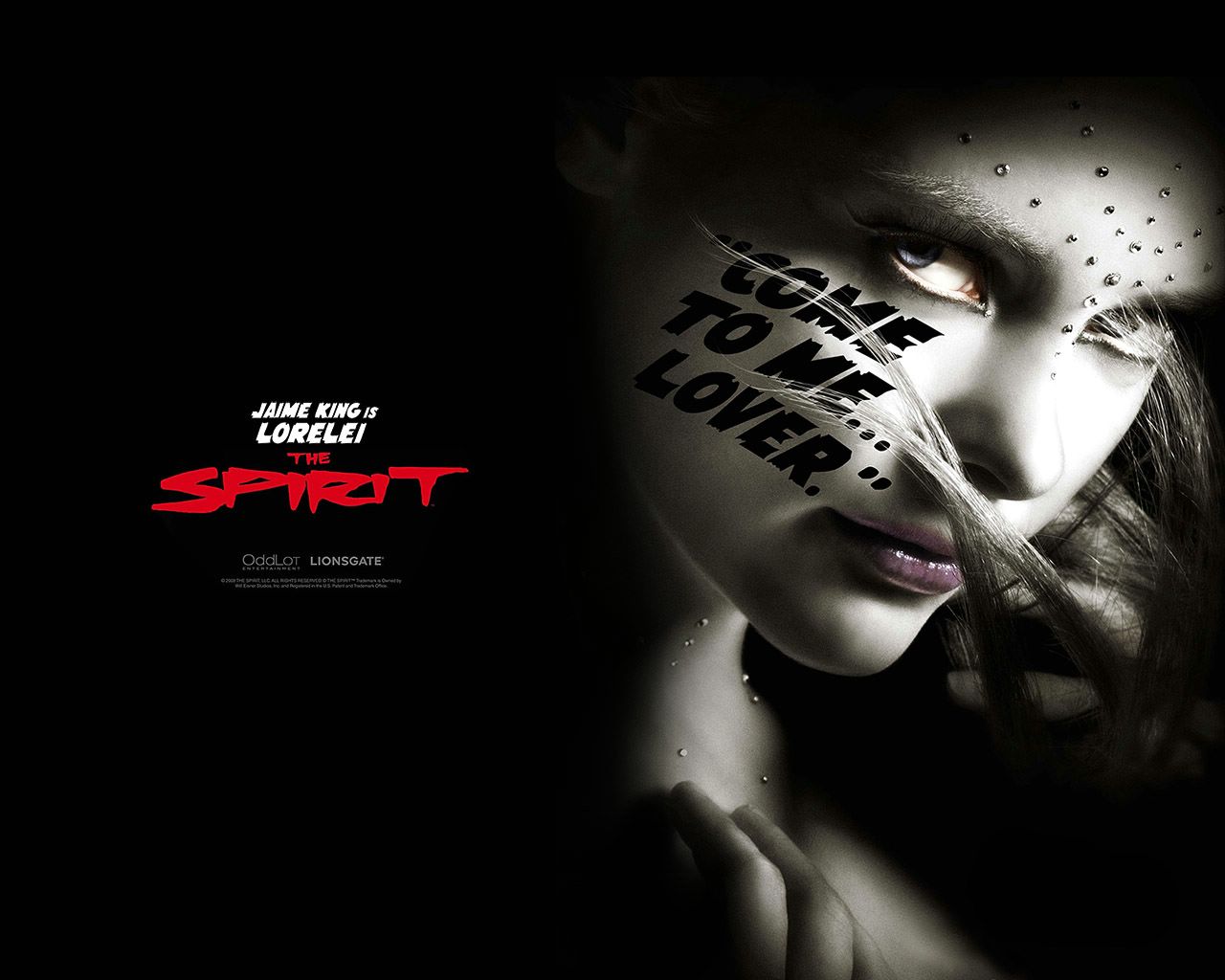The Spirit: Jaime King fond ecran The Spirit: Jaime King
