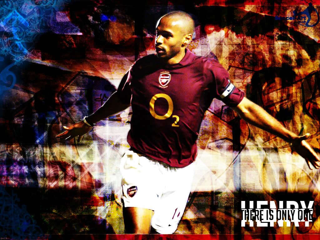 Thierry Henry à Arsenal fond ecran Thierry Henry à Arsenal