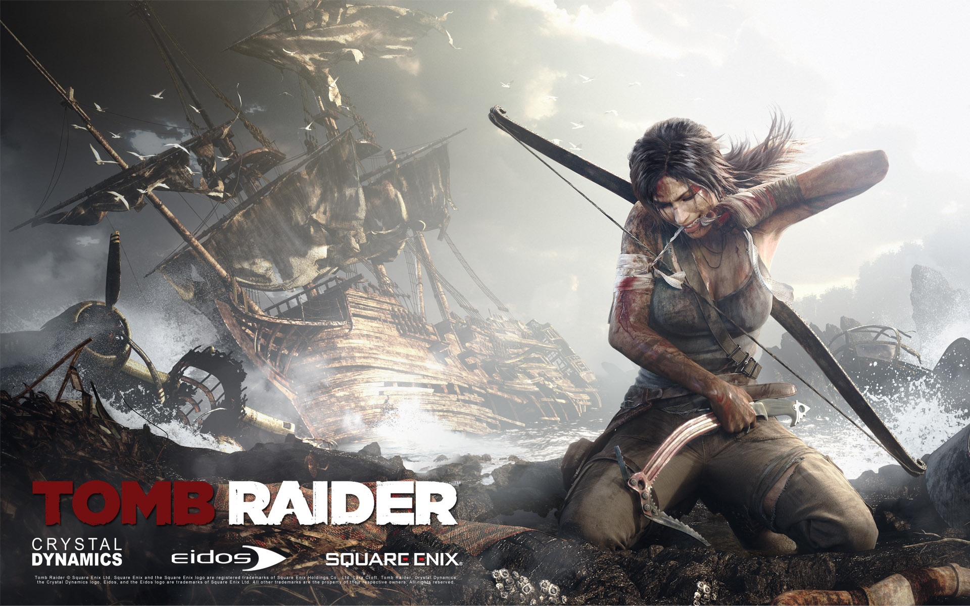 Tomb Raider 2012 : Lara Croft fond ecran Tomb Raider 2012 : Lara Croft