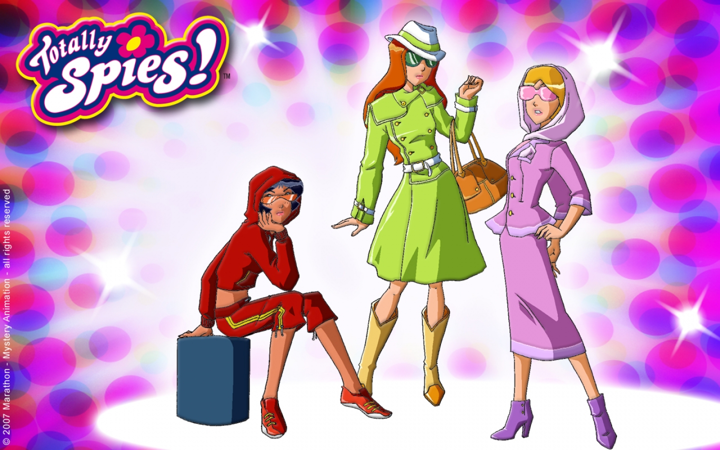 Totally Spies fond ecran Totally Spies