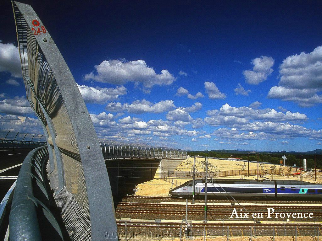 TGV fond ecran TGV
