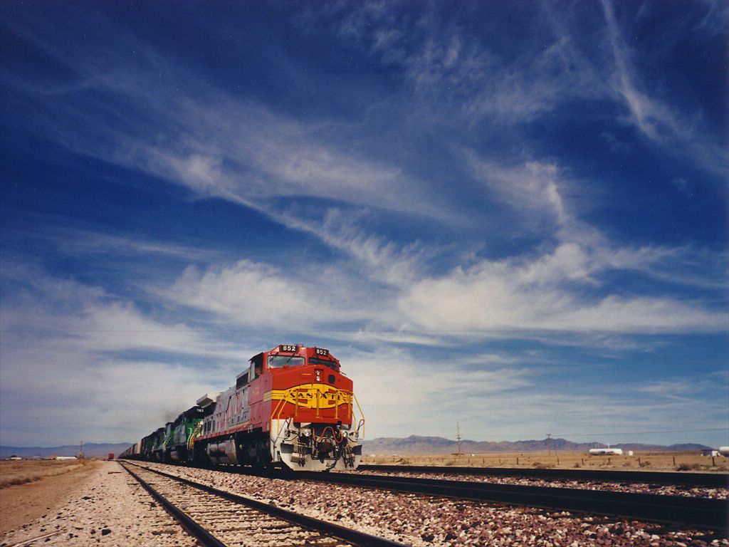 train fond ecran train