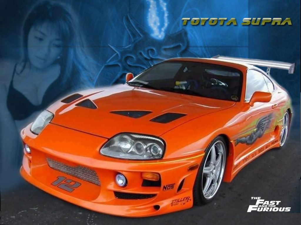 Toyota Supra fond ecran Toyota Supra