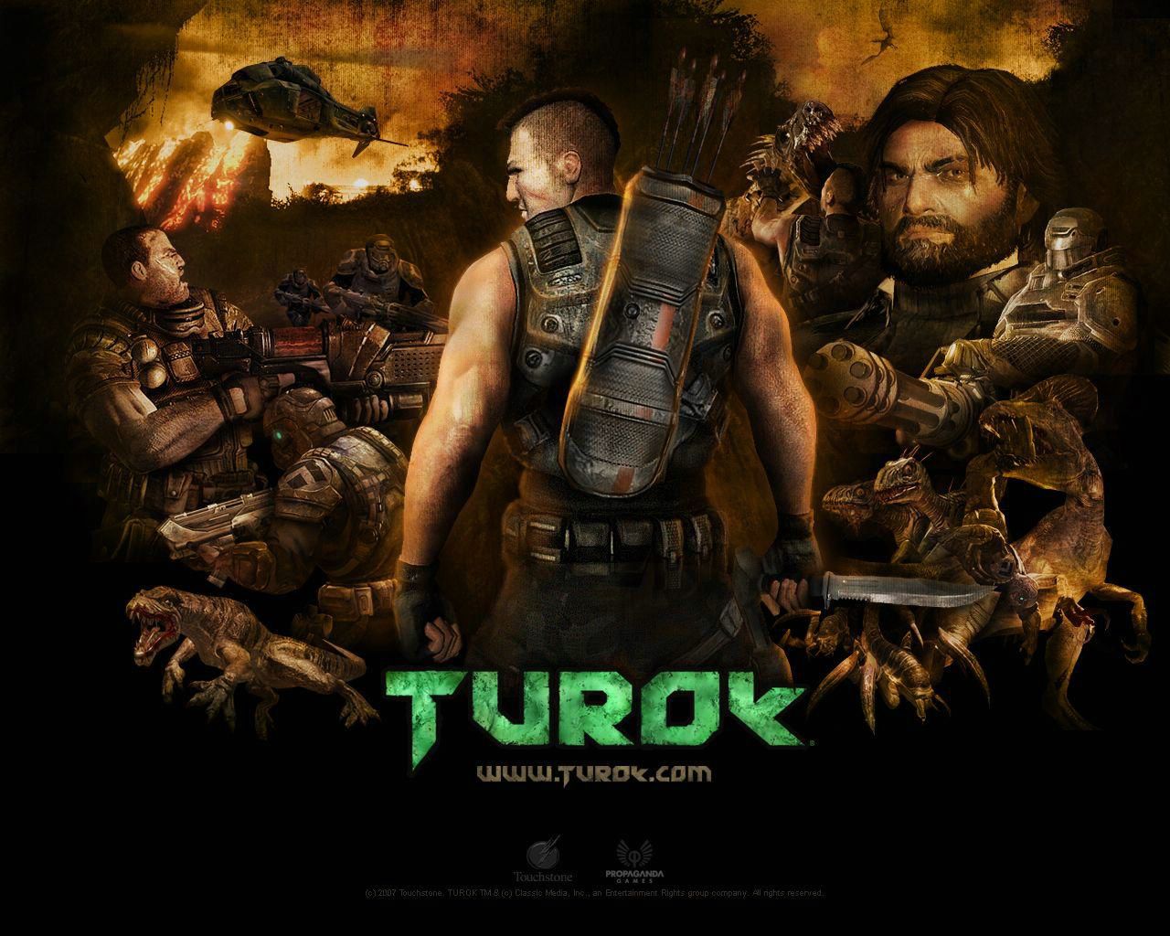 Turok fond ecran Turok