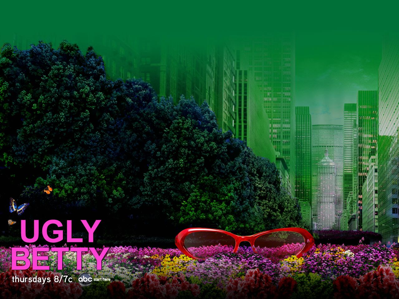 Ugly Betty fond ecran Ugly Betty