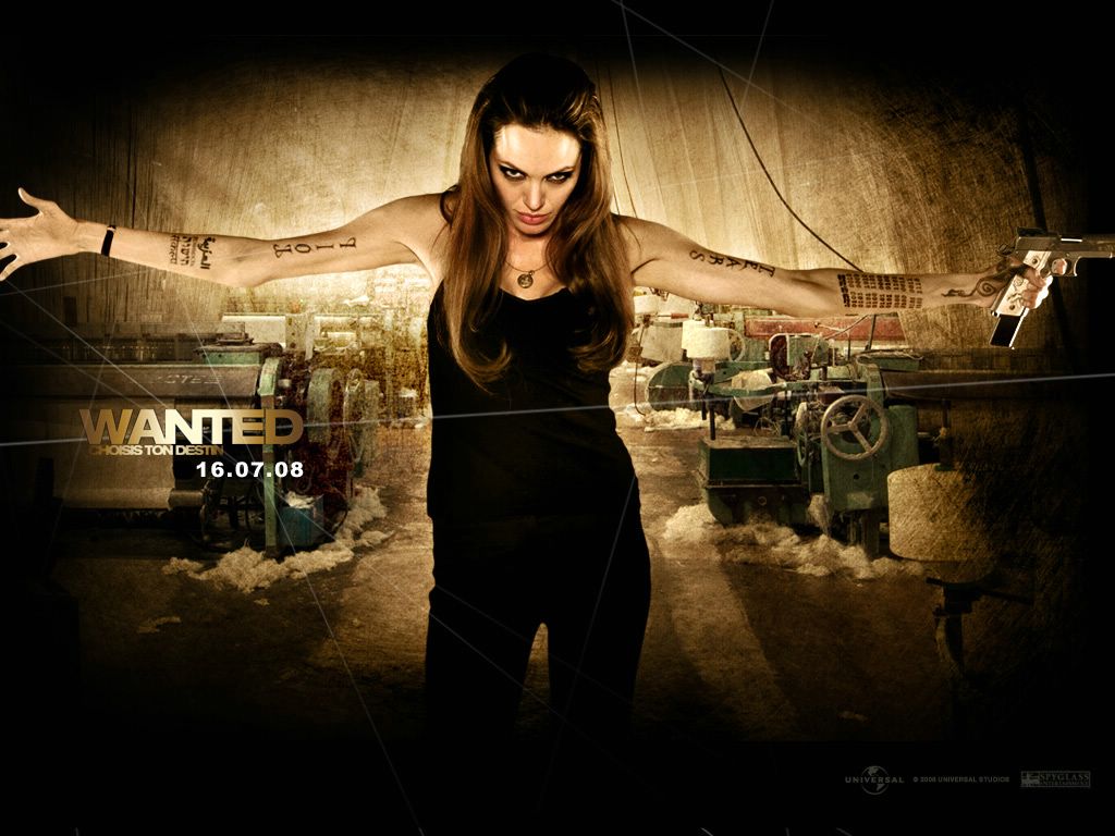 Wanted: Angelina Jolie fond ecran Wanted: Angelina Jolie