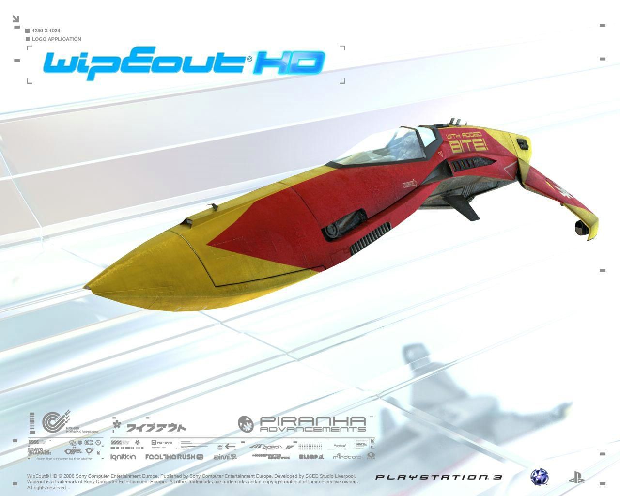WipeOut HD fond ecran WipeOut HD
