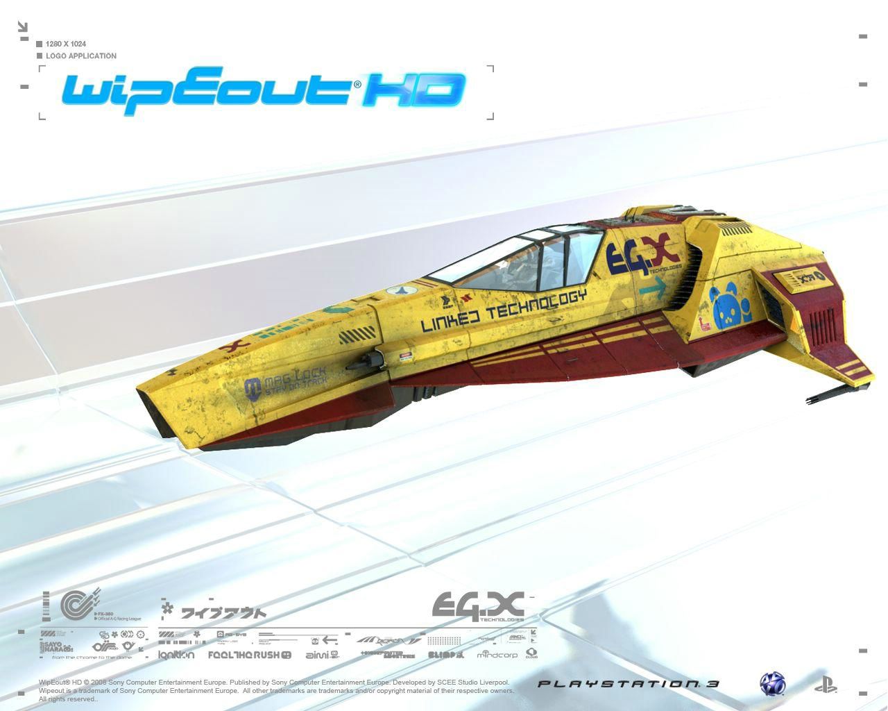 WipeOut HD fond ecran WipeOut HD