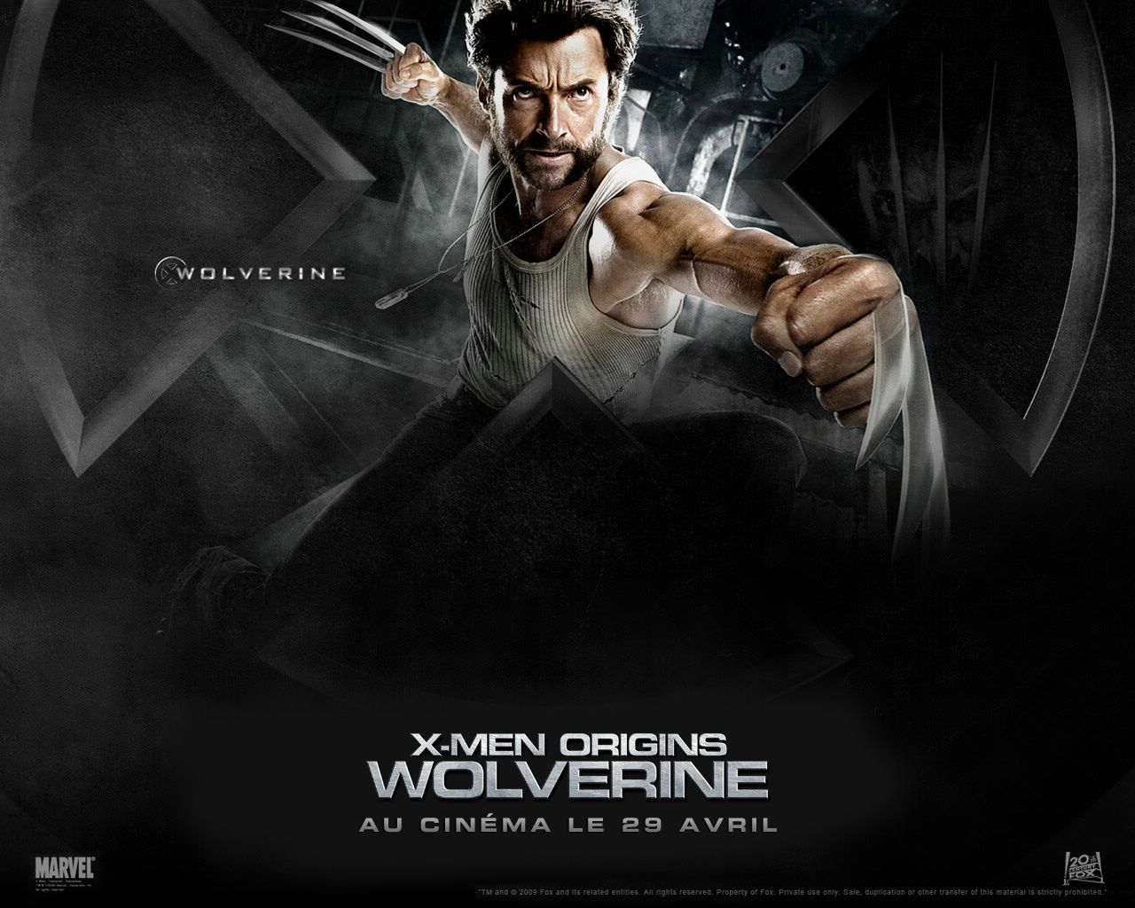 X-Men Origins fond ecran X-Men Origins
