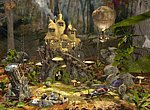 fond ecran  Village miniature
