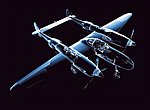 fond ecran  Avion en 3D