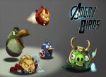 fond ecran  Angry Birds : Avengers