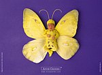 fond ecran  Anne Geddes: bébé papillon