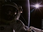 fond ecran  astronaute