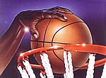 fond ecran  panier de basket