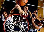 fond ecran  panier de basket