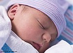 fond ecran  bébé dort