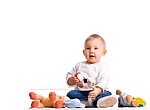 fond ecran BĂ©bĂ© joue