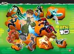 fond ecran  Monstres Ben 10