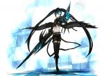 fond ecran  Black Rock Shooter