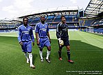 fond ecran  Essien, Kalou et Cudicini