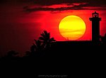 fond ecran  coucher de soleil