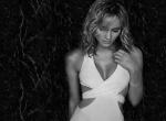 fond ecran  Diane Kruger : Noir & Blanc