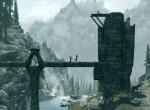 fond ecran  Skyrim : Combat