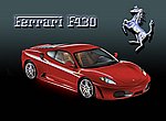 fond ecran  ferrari F430