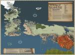 fond ecran Games of Thrones : Carte des Royaumes