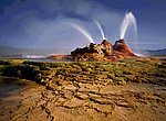 fond ecran  geyser