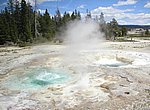 fond ecran  geyser