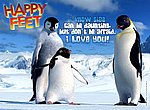 fond ecran  Happy feet