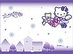 fond ecran  Hello Kitty