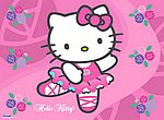 fond ecran Hello Kitty