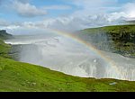 fond ecran  Islande : parc de Gullfoss