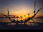 fond ecran  Islande : un drakkar