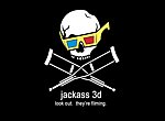 fond ecran  Jackass 3D Logo