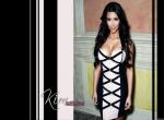 fond ecran  Kim Kardashian : Tenue de soirée