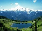 fond ecran  lac de montagne