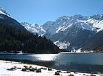 fond ecran  lac de montagne