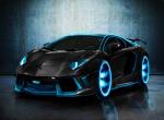 fond ecran  Lamborghini : Tron