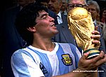 fond ecran  Diego Armando Maradona