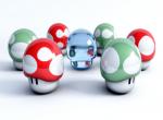 fond ecran  Mario Bros : Champignon