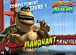 fond ecran  Monstres contre Aliens
