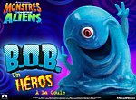 fond ecran  Monstres contre Aliens