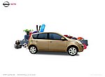 fond ecran  Nissan Note