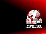 fond ecran  Opera Browser