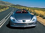 fond ecran  peugeot 607 feline