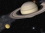 fond ecran  Saturne